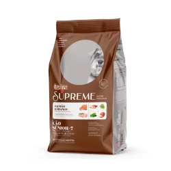 Ração Quatree Supreme Cães Sênior +7 Raças Pequenas Salmão e Frango 1kg