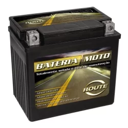 Bateria Route YTX12BS Selada Suzuki GSX 750 / Bandit 1200 97 / 05 / Kawasaki 900 Ninja 94 / 97 / VL800 Intruder 2001 / 2007 / Citycom 300 / TDM 850