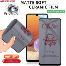 Anti-Peeping Privacidade infinix Hot 8 9 10 11 12 20 30 10T 10S 10i 11S 20i 30i 20S Reproduzir Nota 7 8 8i G96 Centelha 10 4 5 6 8c Pro 8P 8T Go Smart Lite Tela Cerâmica