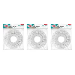 Kit 3 Refil Para Mop Giratório Lavável Fit Flash Limp