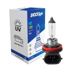 Lâmpada Automotiva Halógena Standart H8 12V 35W PGJ19-1 Shocklight SL-120008 Carro
