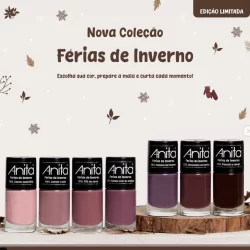 Kit Esmaltes Anita - Coleção Férias De Inverno