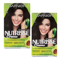 Kit 2 Tintura Creme Nutrisse Garnier Aveia 60 Kit