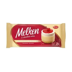 Chocolate em Barra Branco - Melken - 500g - 01 unidade - Harald - Rizzo