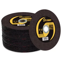 Kit 100 Disco de Corte Fino Aço Inox 4/1.2 x 1,0mm Start Esmerilhadeira