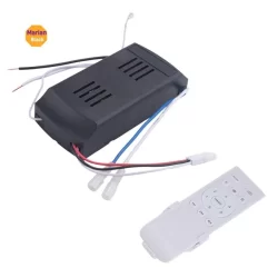 Substituição Universal Do Kit De Controle Remoto Ventilador De Teto , 6 Velocidades E Temporização , Remota Para Luz DC