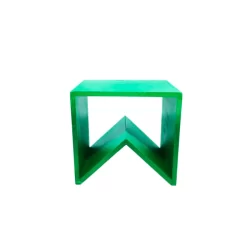 Suporte para Doces em Madeira Bandeirinha Rústico Verde - 16x15cm - 1 unidade - Rizzo
