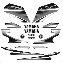 Kit Adesivos Moto Yamaha Xtz 125 2011 Faixas - Genérico