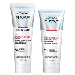 KIT ELSEVE SHAMPOO + COND BOND REPAIR CABELOS DANIFICADOS