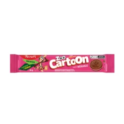 Biscoito Recheado Zoo Cartoon® Morango Parati® 85g