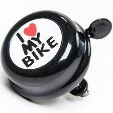 Buzina Campainha Trim-trim I Love My Bike aço