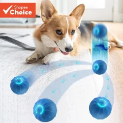 Bola Saltitante Automática Para Cães , Vibratória Aniversário De Brinquedos Interativos