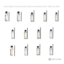 Difusor de Varetas 220ml Perfume para ambientes Aromatizador para casa Cheirinho Odorizador