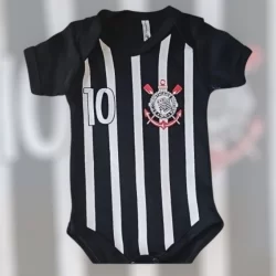 Body bebe Temático mesversario Time, Corinthians Body De Time Meninas Saia Infantil Bori Bory Body