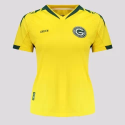 Camisa Gr33n Goiás Goleiro 2024 Feminina Amarela