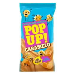 Pipoca Pop Up Caramelo ZDA 50g