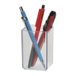Porta lápis simples Cristal 933.3 Acrimet