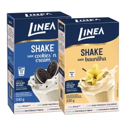 Kit Linha Linea: Shake Cookies e Shake Baunilha