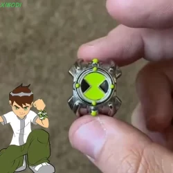 XIBODI Anel De Cosplay , Anéis De Dedo Para Presentes Góticos , Anime Ben 10 Omnitrix Punk Metal Acessórios De Joias
