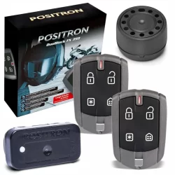 Alarme Positron Duoblock FX 350 G8 Chicote Dedicado Moto Bros 160 Modelo 2024 Em Diante