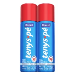 Tenys Pé Baruel Aerosol Original 150ml | Kit com duas unidades