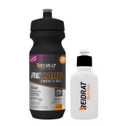 Recarb Energy Gel Squeeze 600ml Guaraná Com Açai + Mini Squeeze