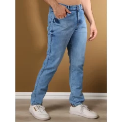 Calça tradicional jeans moda masculina premium