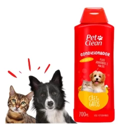 Condicionador 700ml Pet Clean Cereais para Cães e Gatos