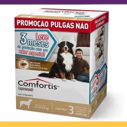 Comfortis Elanco 1620 mg para Cães de 27 a 54 Kg - 3 Comprimidos