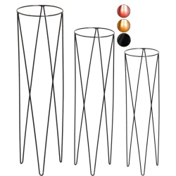 3 Suporte Para Vaso Tripé Plantas Chão Grande Industrial