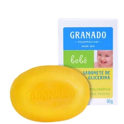 SABONETE EM BARRA GLICERINADO GRANADO BABY  - 90gr