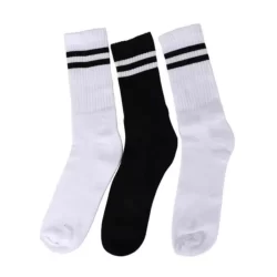 Kit 3 Pares de Meia em Algodão Masculina Cano Alto NOVA ERA COD: 3110.