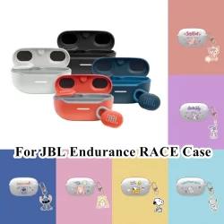 【 Discount 】 for JBL Endurance RACE Case Fresh cartoon pattern Para TWS Casing Capa Macia Fone De Ouvido