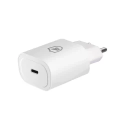 Carregador De Parede Turbo Ultra Rápido Universal Tipo C Qc 3.0 Certificado Anatel Branco - Gshield