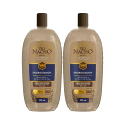 KIT C/2 SHAMPOO ENGROSSADOR ANTIQUEDA TIO NACHO 950ML