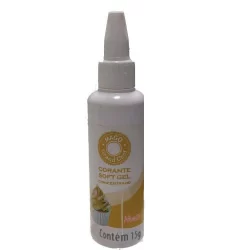 Corante SoftGel Marfim 15g Mago