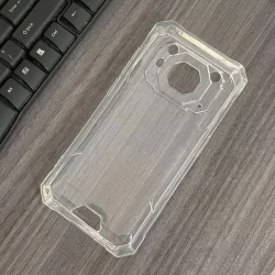 Capa De Silicone Macia Para Telefone Blackview BV6200 Pro TPU Black Transparent BV 6200 Protetora