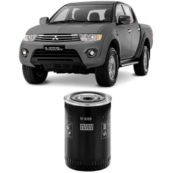 Filtro Óleo Mitsubishi L200 3.2 2008 A 2018 Mann