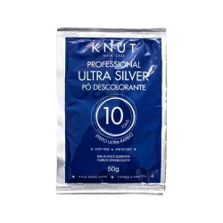 Pó Descolorante Silver Ultra Premium Sache Knut 50g