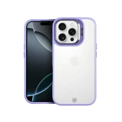 Capa Case Capinha Gshield Gravity para iPhone 16 Pro Max - Kickstand e Protetor de Lentes Lilás
