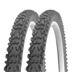 Par de Pneu Bike 26x1.95 Mtb Kenda K816 Aro 26 50-559 Preto