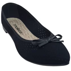 Sapatilha Moleca Feminina Nobuck Pele Neo Microperfuros