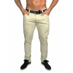 calça alfaiataria masculino de sarja esporte fino lançamento