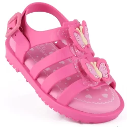 Sandália Feminina  Infantil WorldColors Drops Baby - Pink New