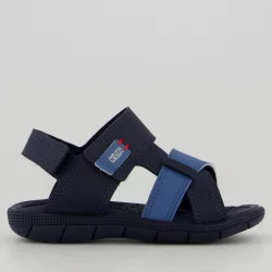 Sandália Klin Tic Tac Azul Marinho