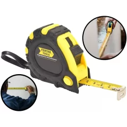 Trena Métrica 7,5mx25mm Emborrachada Com 3 Travas Fertak 8011