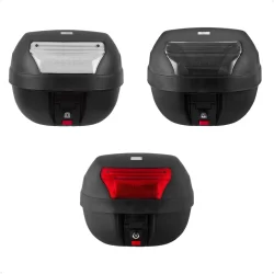 Bau Para Moto Bauleto Traseiro 28 Litros Smart Box 2 Pro tork Motoboy Motofrete Motouber Delivery