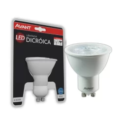 Kit 5 Lâmpada Led Mr11 Dicroica 4w Avant 2700k 4000k 6500k