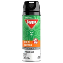 Inseticida Aerossol Baygon Multi-Insetos à Base de Água 285ml