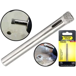 Serra Copo Diamantada Refrigerada Vidro Cerâmica Fertak 6mm 291006